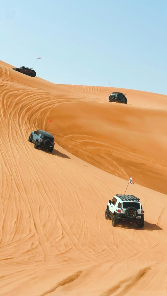 coches 4x4 coche 4x4 en las dunas desierto de dubái en español